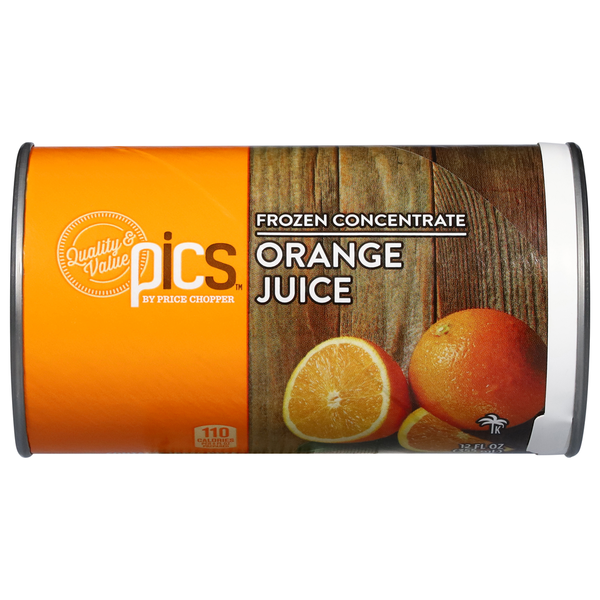 PICS Orange Juice, Frozen Concentrate