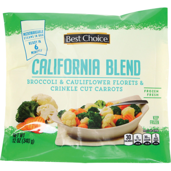 Best Choice STEAMABLE CALIFORNIA MIX Same-Day Delivery or Pickup
