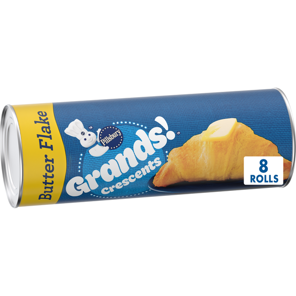 Pillsbury Grands! Butter Flake Refrigerated Crescents Dough