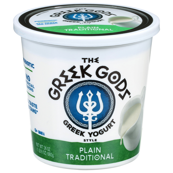 Greek Gods Greek Style Plain Traditional Yogurt