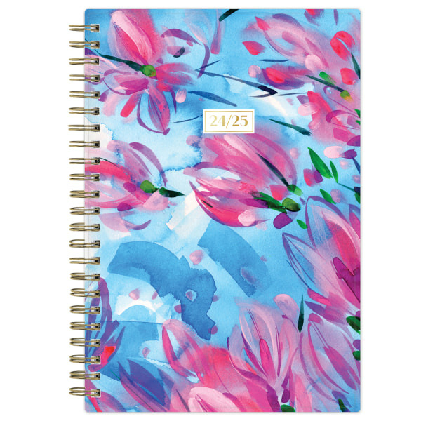 Blue Sky 2024-2025 Weekly & Monthly July To June Magnolias in Paris Planning Calendar, 5 x 8 Inch