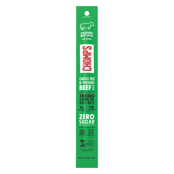 CHOMPS Jalapeno Beef Sticks