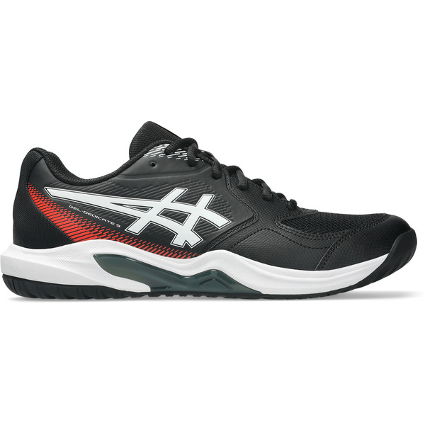 Asics Men's Gel-Dedicate 9 Tennis Shoes, Size 12, Medium/D - Black/White