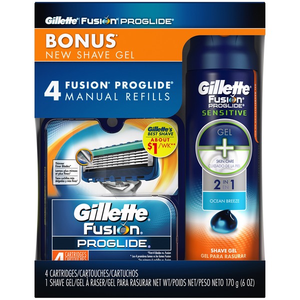 Gillette Fusion Manual Mens Razor Blade Refills Gillette Gillette Fusion Manual Mens Razor Blade Refills Gillette