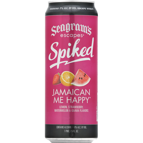 Seagrams Escapes Beer, Flavored, Jamaican Me Happy (23.5 fl oz) Instacart
