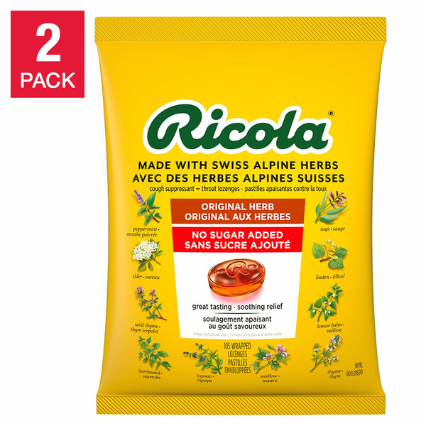 Ricola Orginal Herb Lozenges