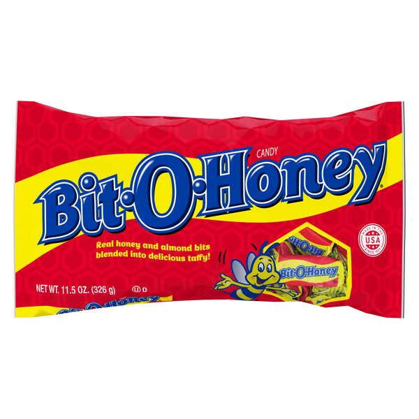 Bit-O-Honey Almond and Honey Chewy Taffy Candy Same-Day Delivery or ...