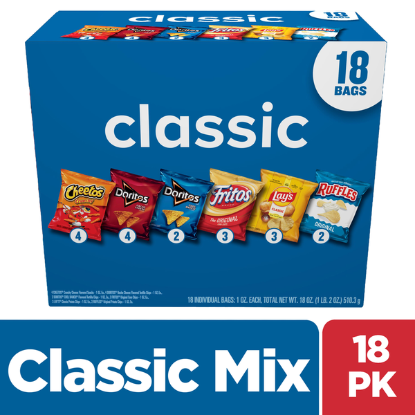 Frito Lay Snacks Classic Mix Variety