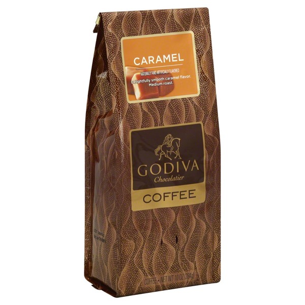 Godiva Chocolatier Coffee, Caramel (10 oz) Instacart