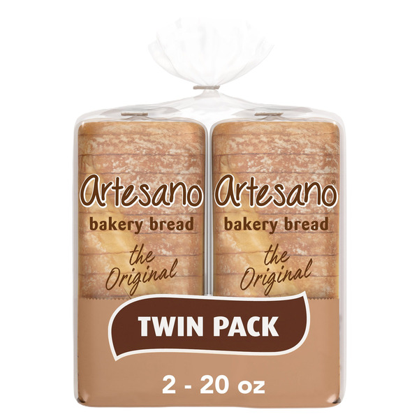 Artesano the Original Bakery Bread, 2-count, 20 oz