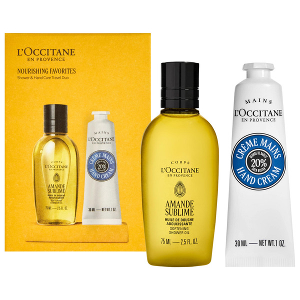 L'Occitane Nourishing Hand & Body Care Travel Favorites Set