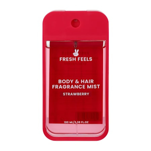 Fresh Feels Strawberry Body & Hair Fragrance Mist