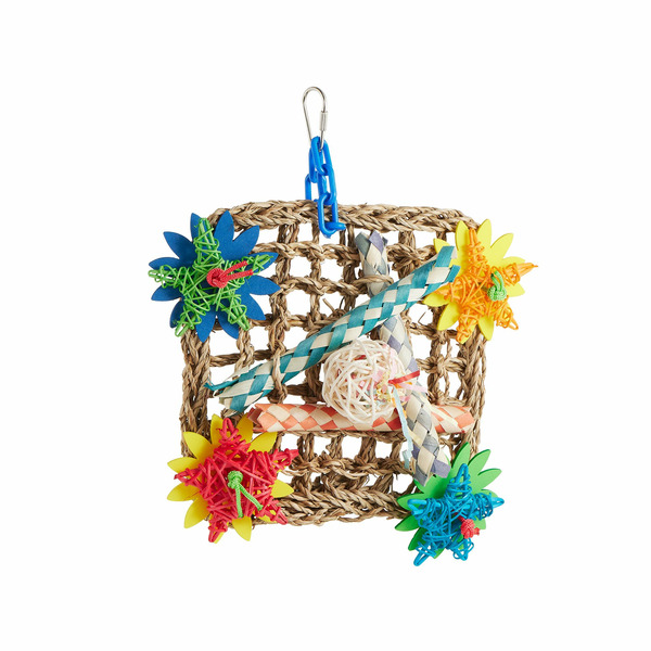 All Living Things Vine Mat Bird Foraging Toy, Medium