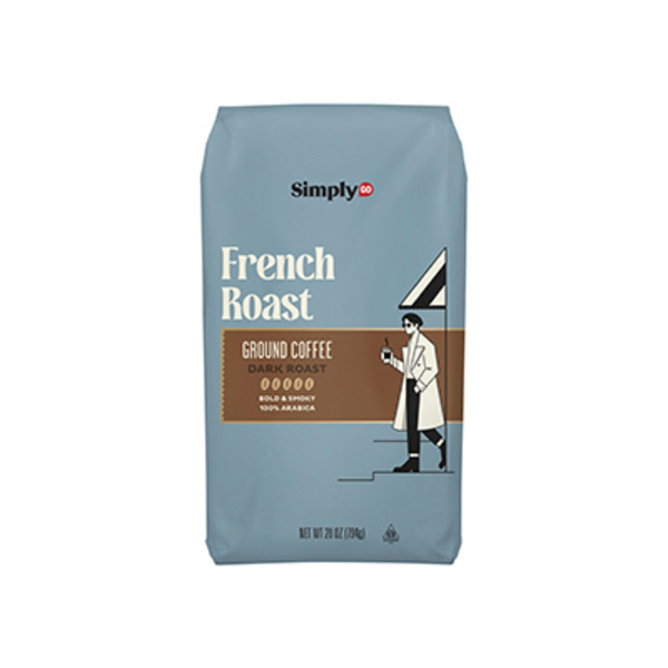 Simply Go French Roast Ground Coffee