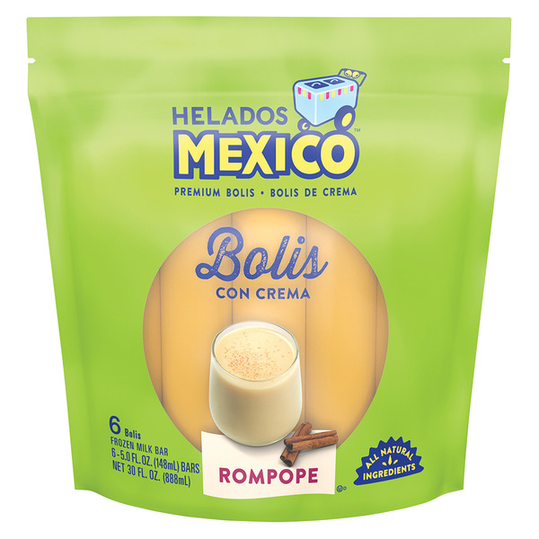 Helados Mexico Bolis Rompope