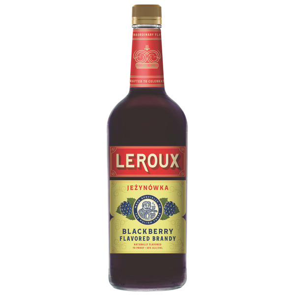 Leroux Blackberry Flavored Brandy Polish Style 70 Same-Day