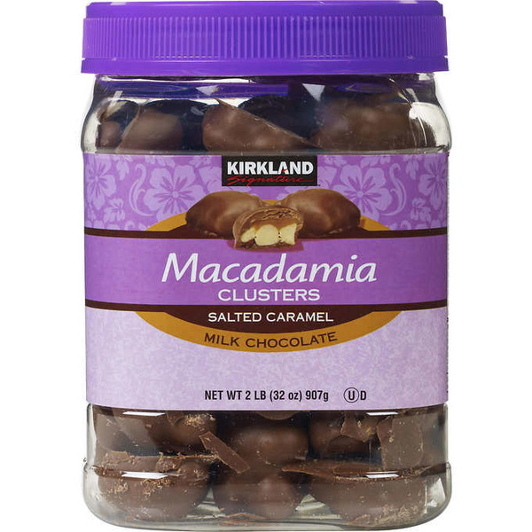 Kirkland Signature Milk Chocolate Salted Caramel Macadamia