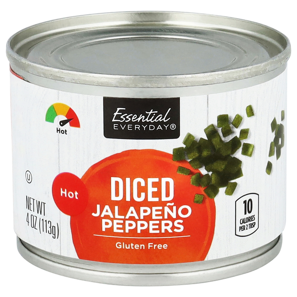 【7個】jerryページ Essential Everyday Hot Diced Jalapeno Peppers Same-Day Delivery or
