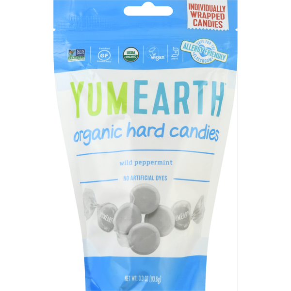 YumEarth Hard Candies, Organic, Wild Peppermint Same-Day Delivery