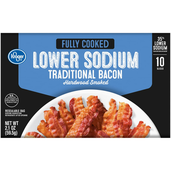 Kroger Bacon, Lower Sodium