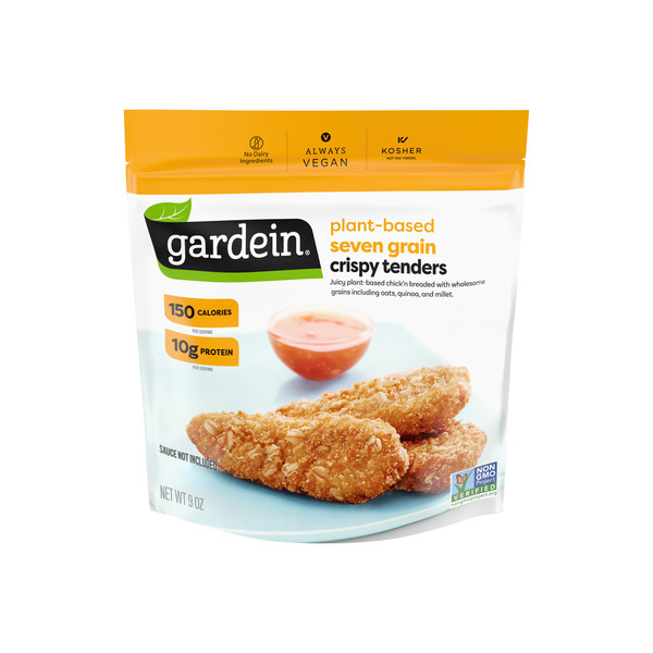Gardein Plant-Based Seven Grain Crispy Tenders, Frozen Meat Alternative