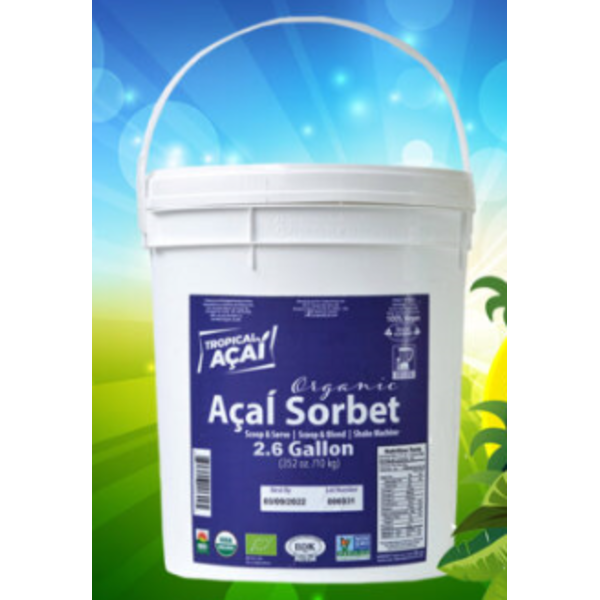 Tropical Acai Sorbet - 2.6 Gal