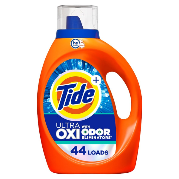 Tide Ultra OXI with Odor Eliminators Liquid Laundry Detergent Same-Day ...