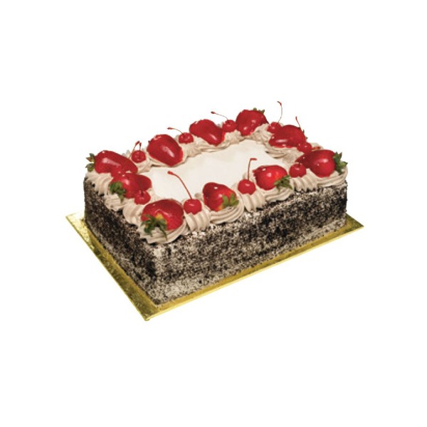1/4 Double Layer Sheet Mocha Cake