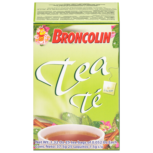 Broncolin Tea Bags Tea Same-Day Delivery | Cardenas Markets