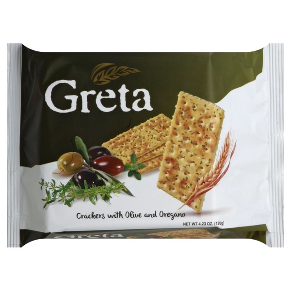 Greta Crackers, with Olive and Oregano (4.23 oz) from CVS Pharmacy