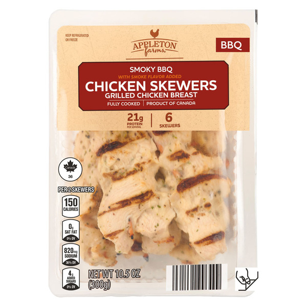 Appleton Farms BBQ Chiken Skewer