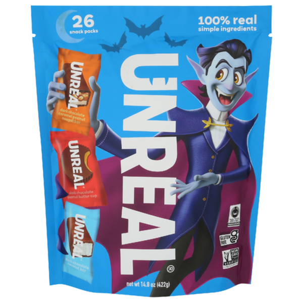 UNREAL Halloween Variety Chocolates 26 Count