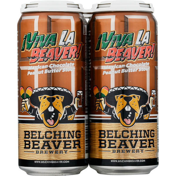 Belching Beaver Brewery Beer, Mexican Stout, Chocolate Peanut