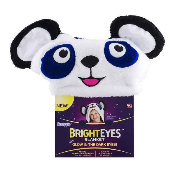 Snuggle As Seen On TV Snuggie Bright Eyes Blanket Preciou Panda (1 ct) Instacart