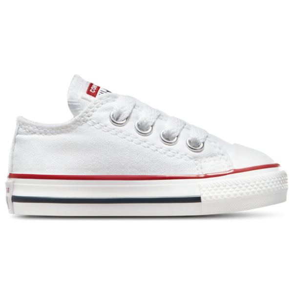 Converse Toddler Kids' Chuck Taylor Low Top Casual Shoes - White, Size 5