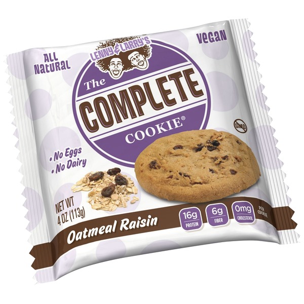 Lenny &amp; Larry�s Oatmeal Raisin Plantbased Protein Cookies