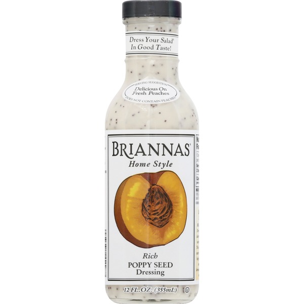 Brianna's Dressing, Poppy Seed, Home Style (12 fl oz) Instacart