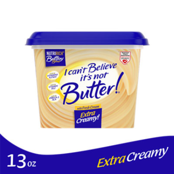 Safeway I Can't Believe It's Not Butter Extra Creamy! Butter Same-Day ...