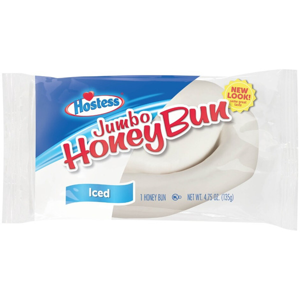 Hostess Jumbo Honey Bun, Iced Snack Same-Day Delivery | Family Dollar