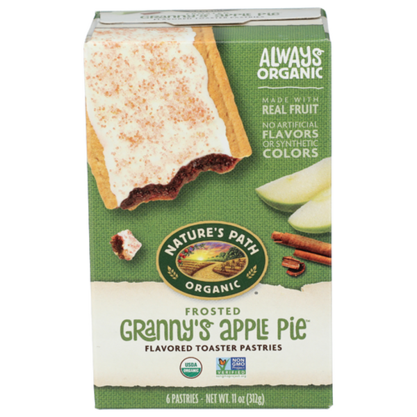Nature's Path Organic Grannys Apple Pie Frosted Toaster Pastry