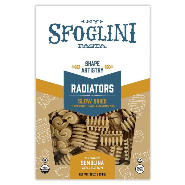 Sfoglini Radiators, Organic Pasta