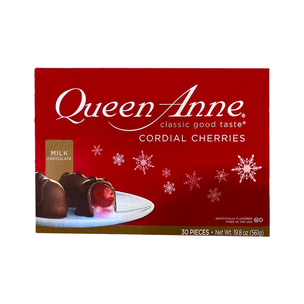 Queen Anne Milk Chocolate Cordial Cherries Same-Day Delivery or