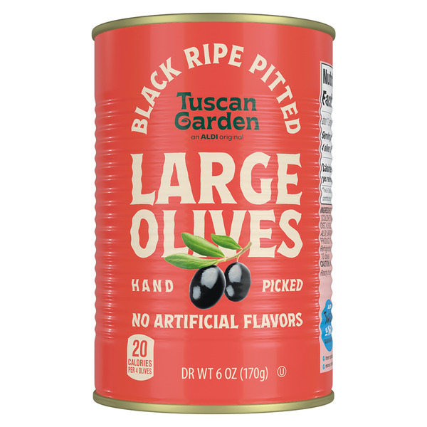 Tuscan Garden Large Ripe Pitted Olives Same-Day Delivery or Pickup
