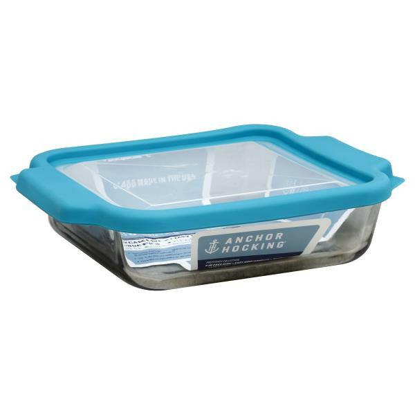 Publix Anchor Baking Dish, Glass, 2 qt, with Lid SameDay Delivery or