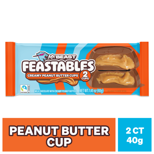 Feastables Creamy Peanut Butter Cups