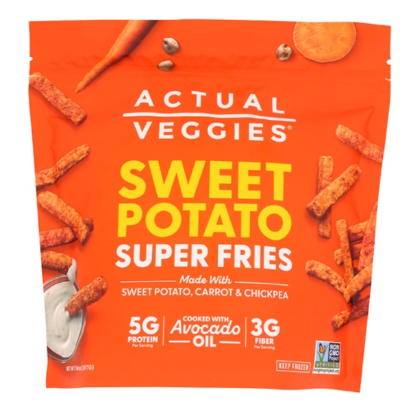 Actual Veggies Sweet Potato Super Fries Same-Day Delivery or