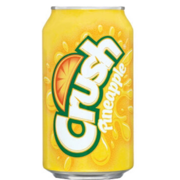 Crush- Pineapple Soda - 24/12 oz cans