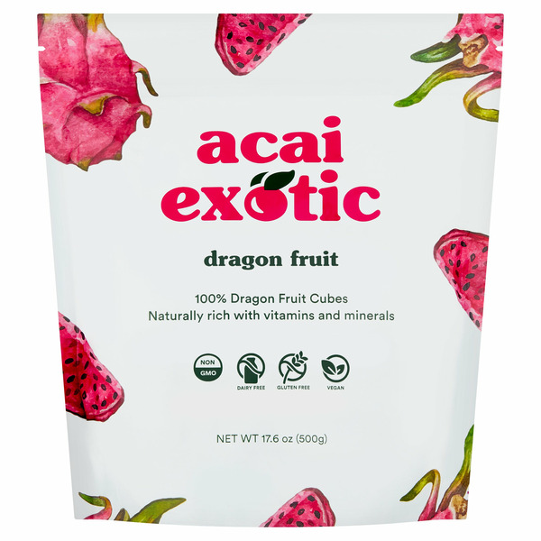 Acai Exotic 100% Dragon Fruit Cubes Same-Day Delivery or Pickup