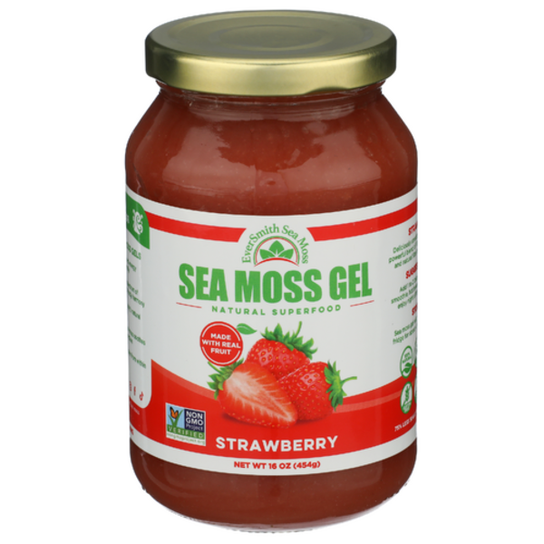 Eversmith Organics Strawberry Sea Moss Gel Same-Day Delivery or