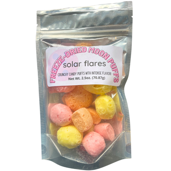 Freeze-dried Moon Puffs Solar Flares Crunchy Candy Puffs Same-Day ...